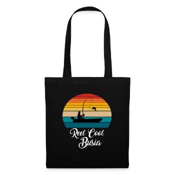 Reel Cool Busia Cadeaux de pêche - Sac en tissu - noir - Devant