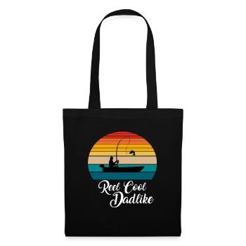 Reel Cool Dadlike Fishing Gifts - Tote Bag - black - Front