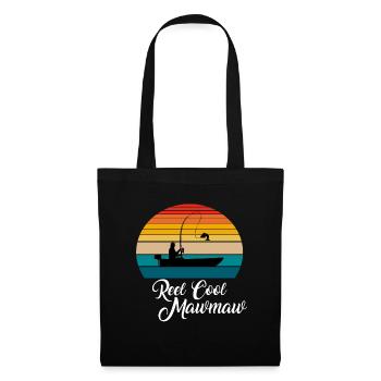 Reel Cool Mawmaw Fishing Gifts - Tote Bag - black - Front