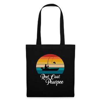 Reel Cool Pawpee Fishing Gifts - Tote Bag - black - Front