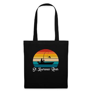 St. Lawrence River Fishing Spot - Tote Bag - black - Front