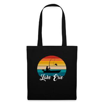 Lake Erie Fishing Spot - Tote Bag - black - Front