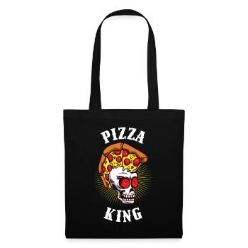 Pizza King Pizza Gift - Tote Bag - black - Front