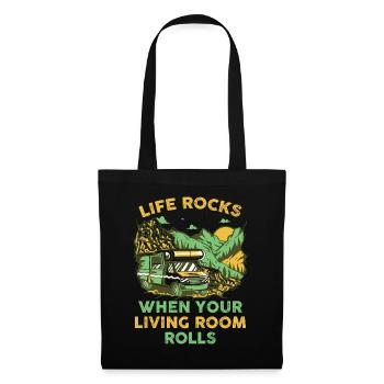When Your Living Room Rolls Motorhome Gift - Tote Bag - black - Front