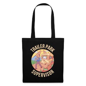 Trailer Park Supervisor Motorhome Gift - Tote Bag - black - Front
