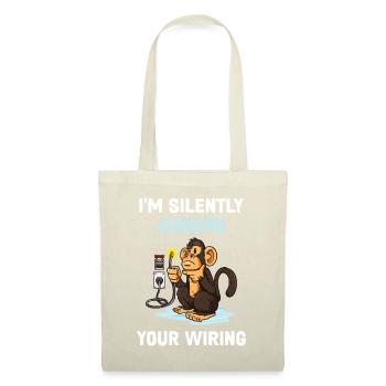 Juger votre cadeau d’électricien de câblage - Sac en tissu - nature - Devant