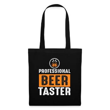 Professional Beer Tester | Party, barbecue - Tote Bag - black - Front