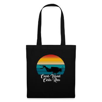 Cocos Island Costa Rica Plongée - Sac en tissu - noir - Devant