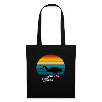 Naia Hawaii Diving - Stoffbeutel - Schwarz - Vorne