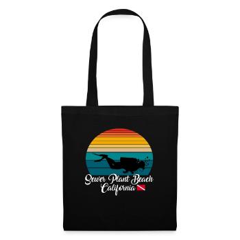 Sewer Plant Beach California Diving - Tote Bag - black - Front