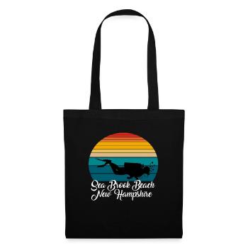 Sea Brook Beach New Hampshire Diving - Tote Bag - black - Front