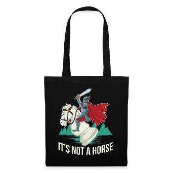 Its Not A Horse Chess Chess Gift - Tote Bag - black - Front