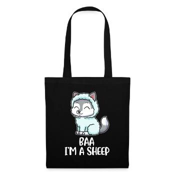 Baa Im A Sheep Sheep Gift - Tote Bag - black - Front
