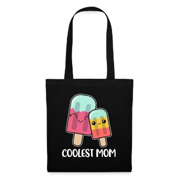 Coolest Mom Popsicle Ice Cream Gift - Tote Bag - black - Front