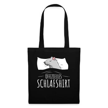 Rats Chemise de couchage officielle Rat - Sac en tissu - noir - Devant
