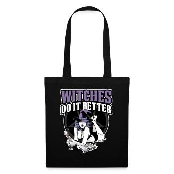 Witches Do It Better Wicca Gift - Tote Bag - black - Front