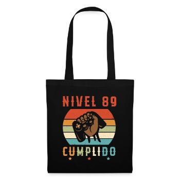Niveau 89 Complet - Sac en tissu - noir - Devant