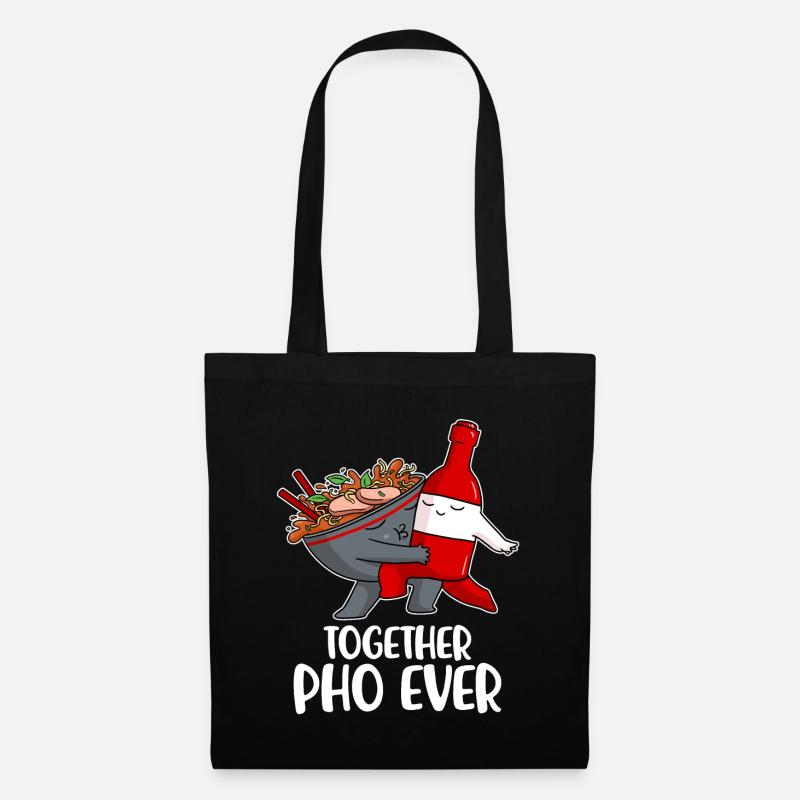 Pho Ever Pho Geschenk - Stoffbeutel - Schwarz