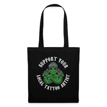 Local Tattoo Artist Tattoo Gift - Tote Bag - black - Front