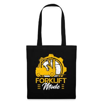 Forklift Driver Forklift Mode Gift - Tote Bag - black - Front