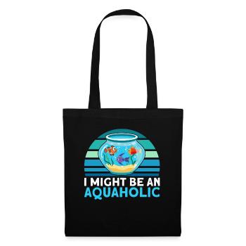 Aquarist I could be an Aquaholic gift - Tote Bag - black - Front