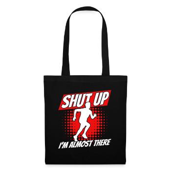 Jogging Running Runner Gift - Tote Bag - black - Front