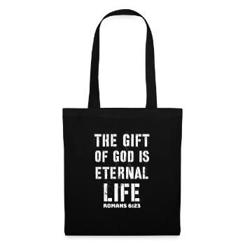 Jésus, Jésus, Jésus chrétien chrétien chrétien - Sac en tissu - noir - Devant