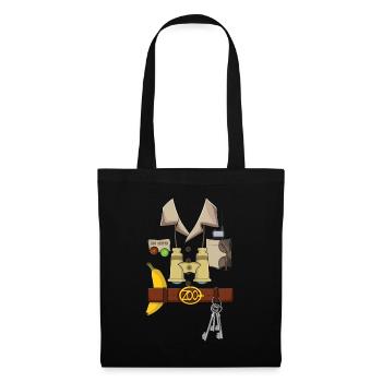 Funny Zoo Keeper Costume For Halloween - Tote Bag - black - Front