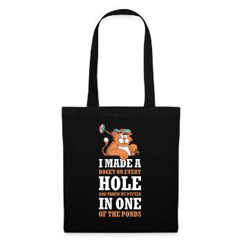 I Made A Bogey On Every Hole Golf Gift - Tote Bag - black - Front