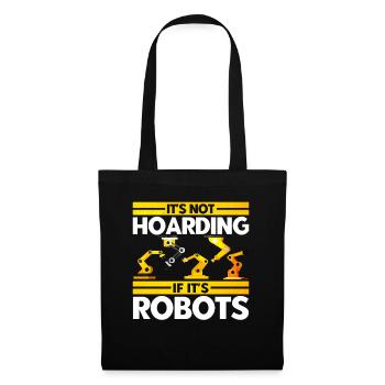Robotics Robotics Engineer Robot Gift - Tote Bag - black - Front