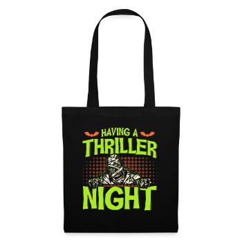 Horror Halloween Thriller Night Mummy Creepy - Tote Bag - black - Front