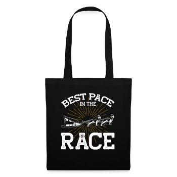 Traîneau Chien Traîneau Chien - Sac en tissu - noir - Devant