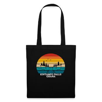 Kintampo Falls Ghana - Sac en tissu - noir - Devant