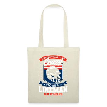 American Football Mannschaft American Football Foo - Stoffbeutel - Natur - Vorne