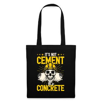 Construction workers Concrete builders Concrete mixer gift - Tote Bag - black - Front