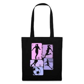 Soccer Girls Footballer Women - Tote Bag - black - Front