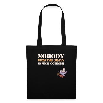 Gravy In The Corner Thanksgiving Gift - Tote Bag - black - Front