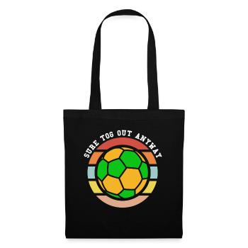 Irish team sport Gaelic football match G - Tote Bag - black - Front