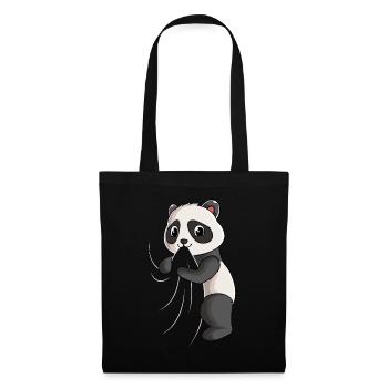 Panda lover Panda Bear Girl Boys - Tote Bag - black - Front
