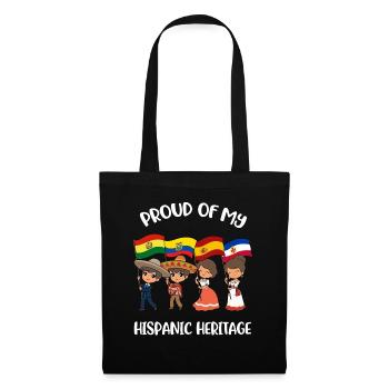 Hispanic Month of Hispanic Heritage Gift - Tote Bag - black - Front