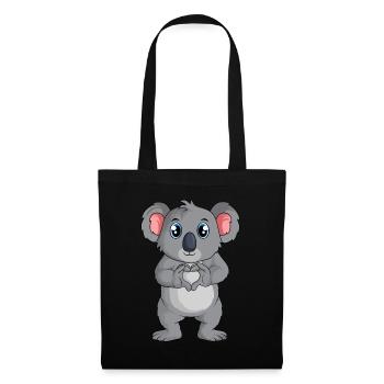 Koala Koala Bear Girls Women Kids - Tote Bag - black - Front