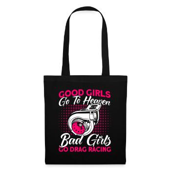 Drag Race Drag Racing Car Racing Gift - Tote Bag - black - Front