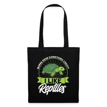 Reptile Lizards Reptile Lovers Gift - Sac en tissu - noir - Devant