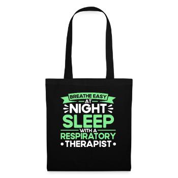 Thérapeute respiratoire agréé Respirotic T - Sac en tissu - noir - Devant