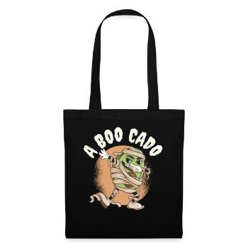 A Boo Cado Avocado Geschenk - Stoffbeutel - Schwarz - Vorne