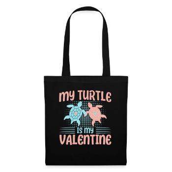Tortues marines Tortues marines Tortues - Sac en tissu - noir - Devant