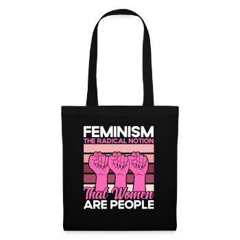 Empowerment of gender equality F - Tote Bag - black - Front