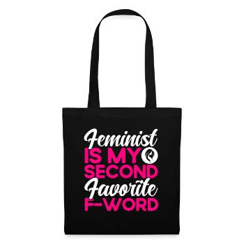 Égalité des sexes Égalité des sexes - Sac en tissu - noir - Devant
