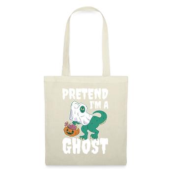 Faites semblant dans un cadeau d’ fantôme - Sac en tissu - nature - Devant