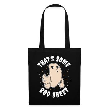 C’est un cadeau Boo Sheet Spirit - Sac en tissu - noir - Devant